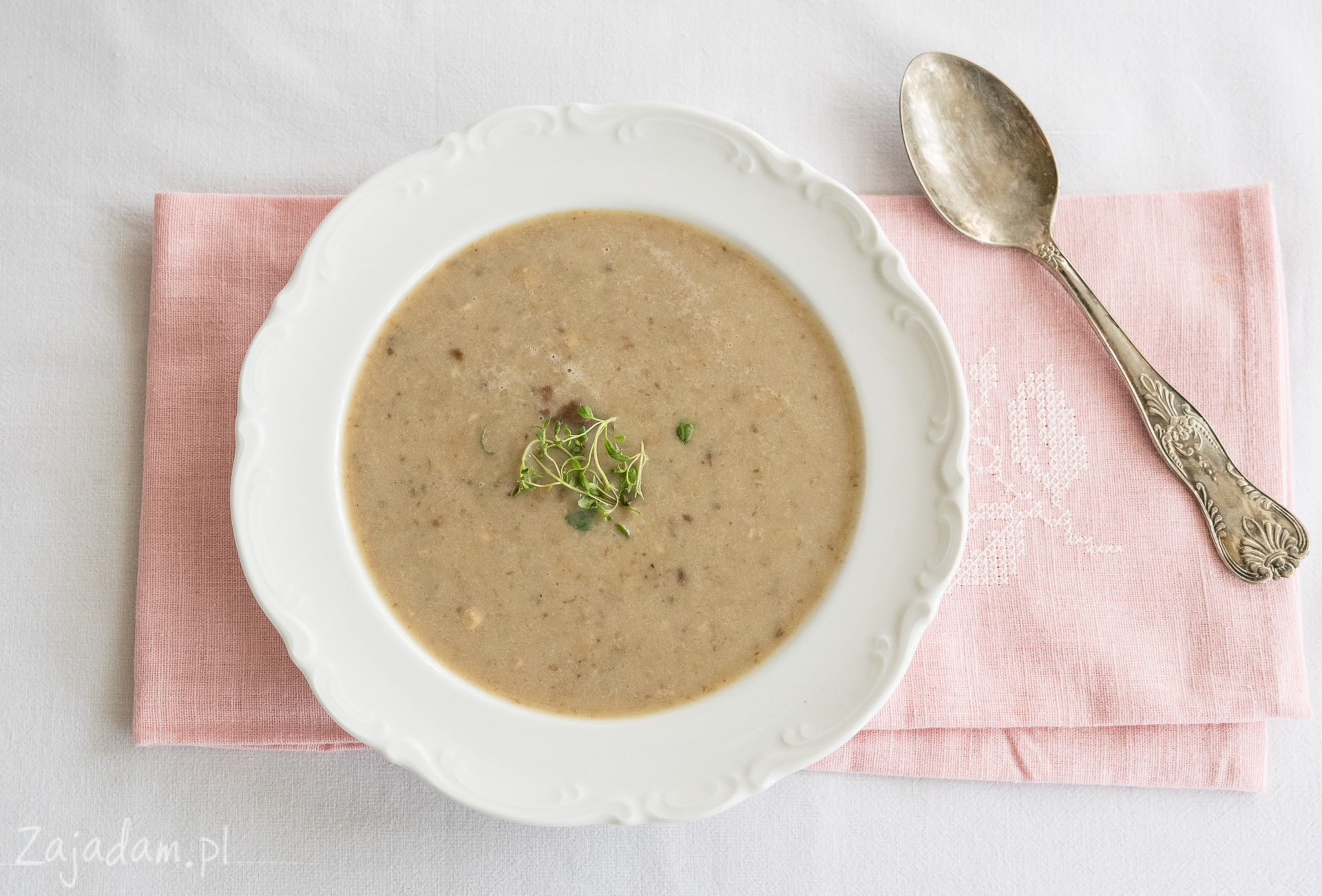 Zupa Krem Grzybowa - Przepis